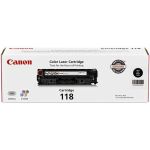 Canon 2662B001AA 118 Black Toner Cartridge (3.5k Pages)