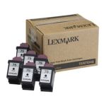 Lexmark 15M1046 Black High Yield Ink Cartridge 6-Pack (1k Pages)