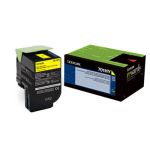Lexmark 70C1HY0 Yellow Toner Cartridge (3k Pages)