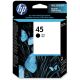 HP 45 51645A Black Ink Cartridge | OEM Ink, Standard Yield — 51645A#140