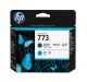 HP 773 Matte Black/Cyan Designjet Printhead