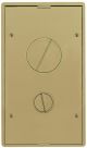 Hubbell - 24GTFFCVRBRS - CFB2G & CFB4G Rectangular Series