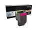 Lexmark 80C0SMG TAA Return Program Toner Cartridge - Magenta