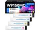 W9150MC W9151MC W9153MC W9152MC Toner Cartridge Set 4-Pack High Yield with Chip Replacement Compatible with HP Color Managed MFP E78625dn E78630dn E78635dn Printer Ink Copier Black Cyan Magenta Yellow