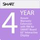 SMART 4 Year Assure Warranty Extension for 65 in Display | On-Site Support — EOW4-SBID-65-7Y