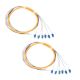 6 Strands LC UPC OS2 Singlemode (SM) Fiber Optic Pigtail 1.2m LC Single Mode Fiber Cable Pigtail for Engineering Network Fiber Access