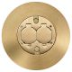 Hubbell Wiring Systems FRFBRS2A Solid Brass Service Fitting Duplex Flush
