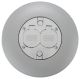 FRFGYA Aluminum Duplex Flush Service Fitting