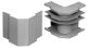 HBL4718DFOGY Steel Metal Raceway Divided External Elbow