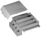 Hubbell - HBL6715DFOGY - Hubbell Wiring HBL6715DFOGY Divided Tee Fitting; 8.750 Inch x 6.630 Inch x 3.560 Inch x 7.920 Inch x 6.750 Inch