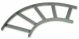 Hubbell Wiring Systems HLF1890G NextFrame Steel Straight Section Ladder Rack