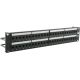 Hubbell - HPJ6A48 - Hubbell Patch Panel Kit - 48 Port(s) - 48 x RJ-45 - 2U High - Black Powder Coat - 19 Wide -