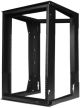 Hubbell HPWWMR24 24 in. Wall Mount Swing Frame44; Black