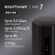NETGEAR Nighthawk Dual-Band WiFi 7 Router (RS140) - Router Only