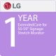 50-59 SIGNAGE MONITOR (SPECIAL), 1 YEAR EXTENDEDCARE