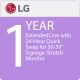 50-59 SIGNAGE MONITOR (SPECIAL), 1 YEAR EXTENDEDCARE, 24 HR QUICK-SWAP