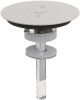 Hubbell Wiring Systems PT7FFSDGY Aluminum 1 Piece Unit Fire-Rated Poke-Through Single Service Furniture Feed Pedestal