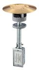 Hubbell Wiring Systems PT7FSDBRS2A Brass Finish 1 Piece Unit Fire-Rated Poke-Through Duplex Flush Floor Fitting