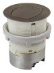 Bryant Electric RCT220BR 20A 125V Tamper Resistant Countertop Pop-Up Receptacle Surface Mount