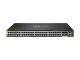 HPE Aruba Networking CX 6300M 48p SR10 1G/2.5G/5G/10G PTP/AVB Class8 PoE 4p 100G MACsec Switch