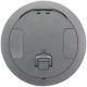 Hubbell - S1R8CVRGRY - Hubbell Premise Wiring Recessed 8 Series