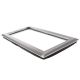 Hubbell Wiring Systems SA3085 Aluminum 3-Gang Round Floor Box Rectangle Carpet Tapered Flange