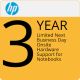 HP 3Y NEXTBUSDAYONSITE NOTEBOOK ONLY SVC