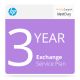 HP 3 YEAR NEXT BUSINESS DAY ADVANCE EXCHANGE HW SUPPORT FOR CONSUMER OFFICEJET L — UQ207E