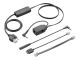 HP Poly APA-24 - Electronic hook switch adapter for desk phone