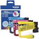 BROTHER GENUINE LC506XL3PK 3-PACK HIGH YIELD CYAN