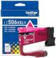BROTHER GENUINE LC506XXLM SUPER HIGH YIELD MAGENTA INK CARTRIDGE