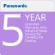 FLAT PANEL DISPLAY MODEL (TH-49SQ1W) EXT WARR W/ADVANCED SWAP - 5 YEARS TOTAL FR — TH-SVCXW49SQY45