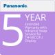 FLAT PANEL DISPLAY MODEL (TH-50CQ1U) EXT WARR W/ADVANCED SWAP - 5 YEARS TOTAL FR — TH-SVCXW50CQY45