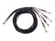 Cisco 100GBase-CR2 direct attach cable - 3.3 ft - QDD-4ZQ100-CU1M=