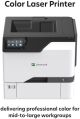 Lexmark CS730de Color Laser Printer with Wireless connectivity