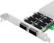 Vogzone 100Gb PCI-E NIC Network Card for Intel E810-CQDA2