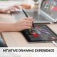 ViewSonic ID1330 13.3 Inch Portable Full HD 1080p Drawing Pen Display Tablet with Battery Free Stylus Pen for Digital Writing
