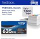 Brother TN635XXLBK - Super High Yield