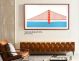 43INCH THE FRAME CUSTOMIZABLE BEZEL - MODERN TEAK
