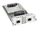 Cisco Fourth-Generation Multi-flex Trunk Voice/Clear-channel Data T1/E1 Module - expansion module - T1/E1 x 2 - NIM-2MFT-T1/E1=