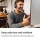 HP Poly Mission 820 Stereo Headset - USB-C & USB-A - Advanced ANC & 4-Mic AI Noise Reduction - Adjustable Boom Mic - Inline Controller - Over-Ear Comfort - TCO-Certified PC Headset