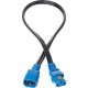 HPE Jumper Cord - power cable - IEC 60320 C14 to power IEC 60320 C13 - 2 m - R1C65A