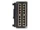Cisco Catalyst - expansion module - Gigabit Ethernet (PoE+) x 16 - IEM-3300-16P-RF