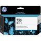 HP 730 (P2V66A) Original Inkjet Ink Cartridge - Gray - 1 Each - P2V66A
