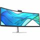 HP 549pm 49" Class Webcam Dual Quad HD (DQHD) Curved Screen LED Monitor - 32:9 - Black, Silver - B7GV8AA#ABA