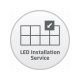Standard LED Installation 5x5 Configuration (135