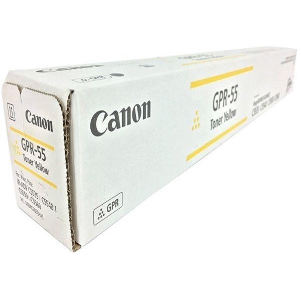 Canon 0484C003AA GPR-55 Yellow Toner Cartridge (60K Pages)
