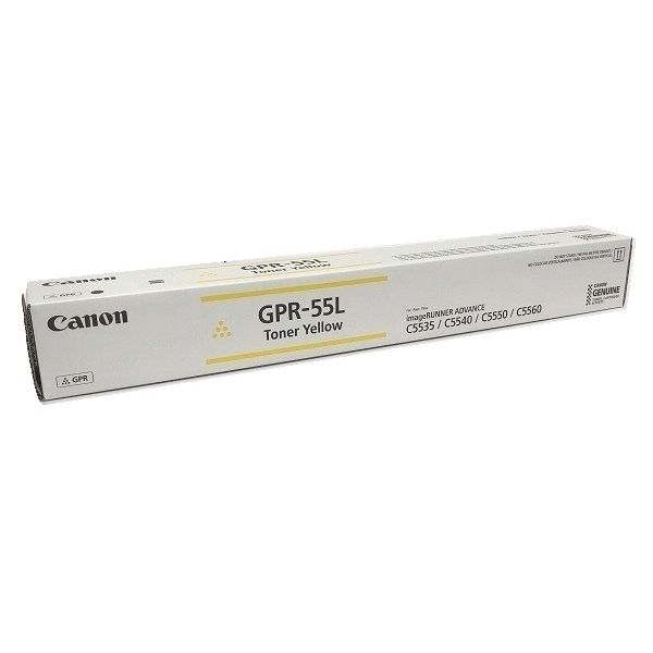 Canon 0487C003AB GPR-55L Yellow Toner Cartridge 26k pages