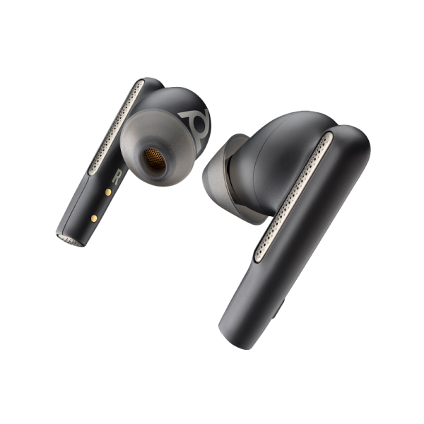 Poly Voyager Free 60/60+ Black Earbuds (2 Pieces) (8L5A6AA)