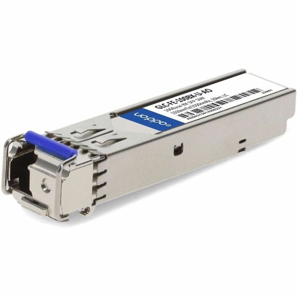 AddOn GLC-FE-100BX-U-AO 100BASE-BX SFP TAA | BiDi Fiber Module — GLC-FE-100BX-U-AO